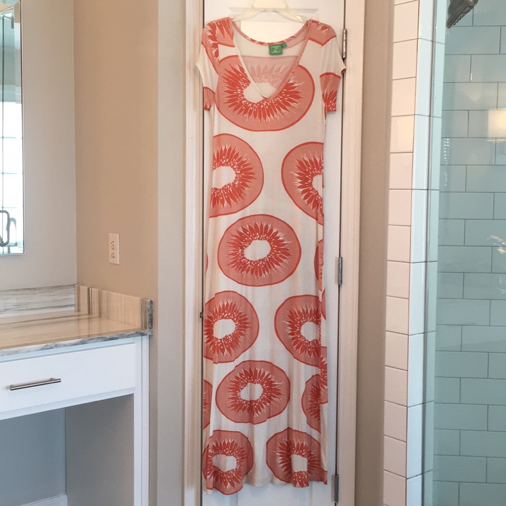Jules Reid Orange slice maxi